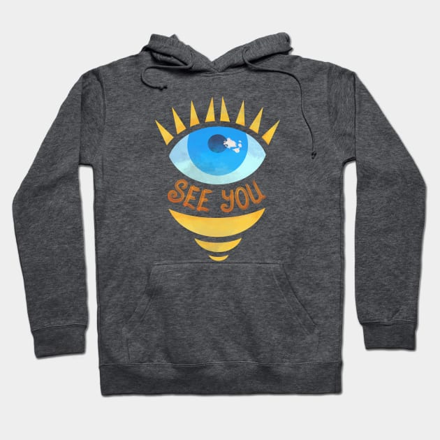 Eye See You Hoodie by FindChaos